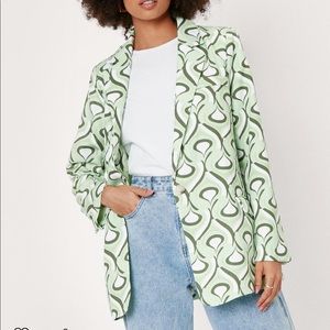 Nasty Gal Abstract blazer